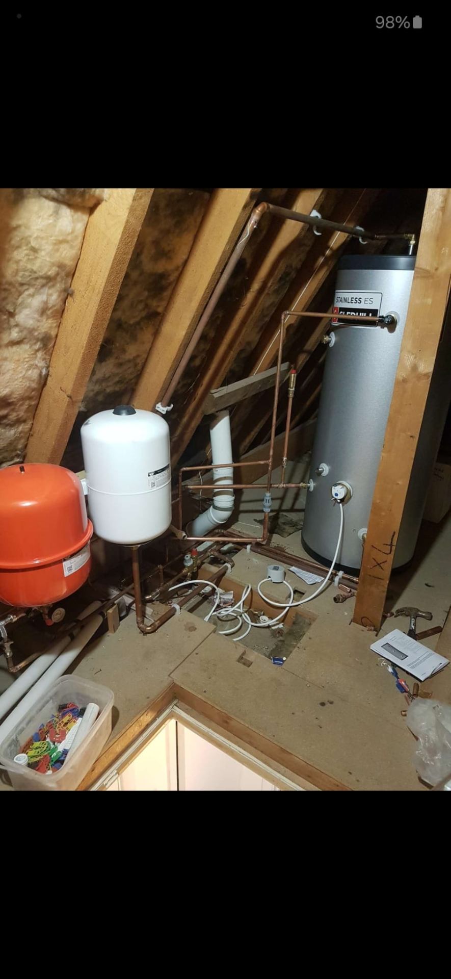 System Boiler & Cylinder Install