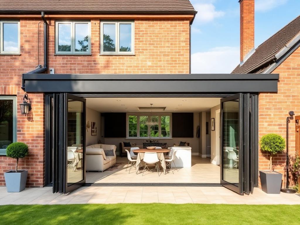 Rear Extension with Bifold Doors