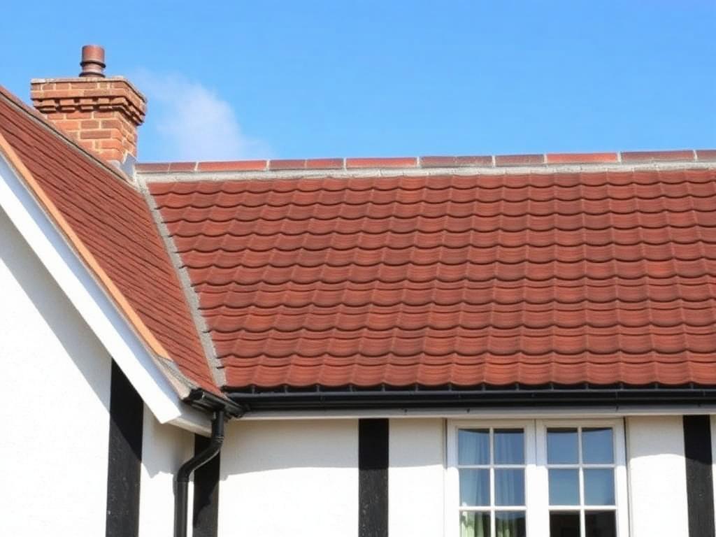 New Tiled Extension Roof